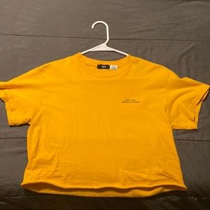 only the strong survive crop tee